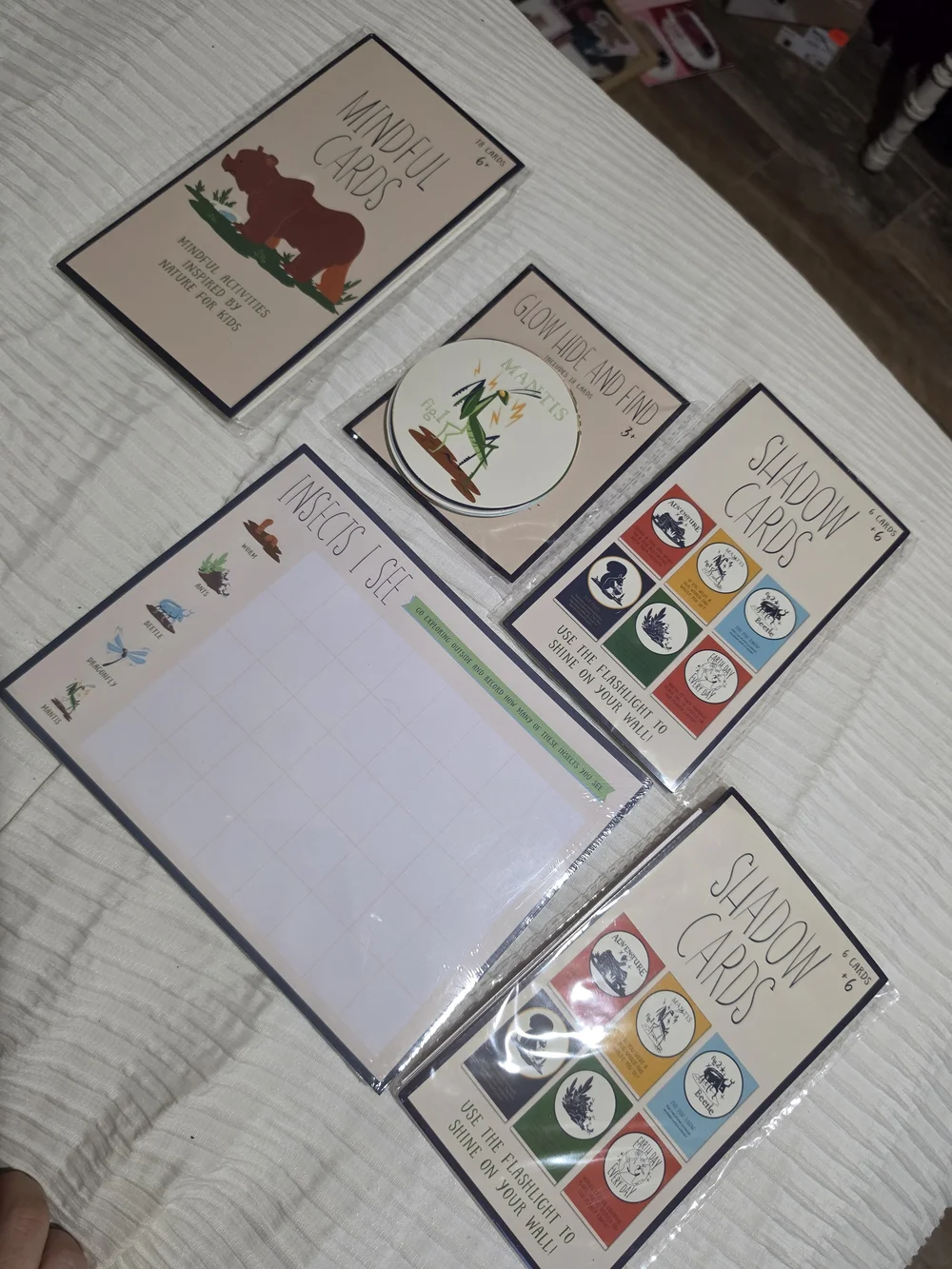 Mindful Cards and Shadow Cards Activity Set - Neutral
